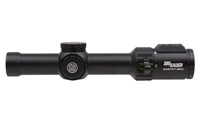 Sig Sauer Electro-Optics SOEBDX61101 Easy6-BDX Black 1-6x 24mm 30mm Tube Illuminated BDX-R2 Digital W/194 LEDs Reticle Features Ballistic Data Xchange