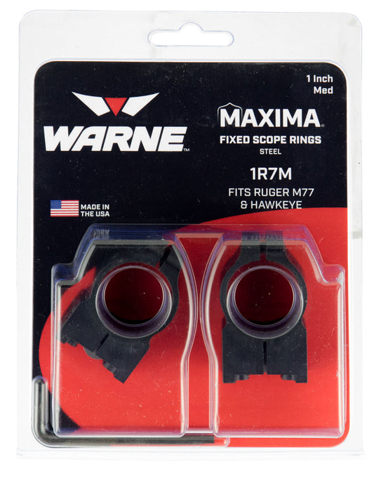 WARNE TIKKA 1" MEDIUM MATTE RINGS