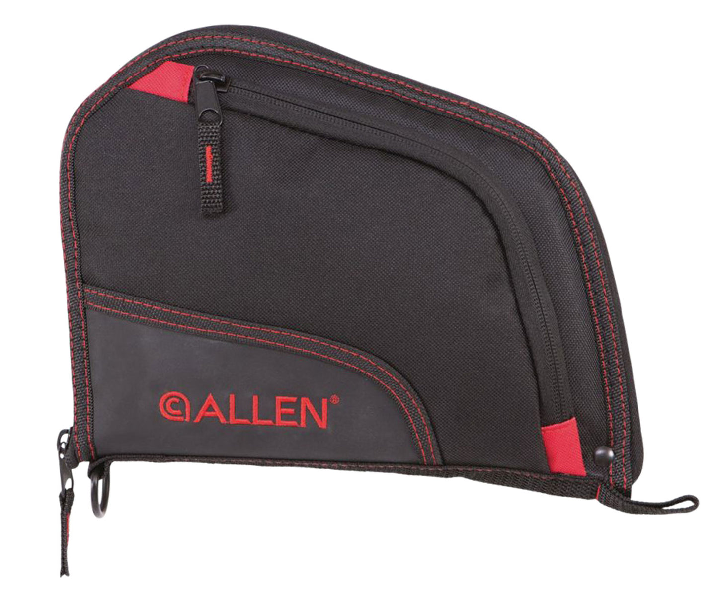 Allen 7738 Auto-Fit Handgun Case 9In Black/Red