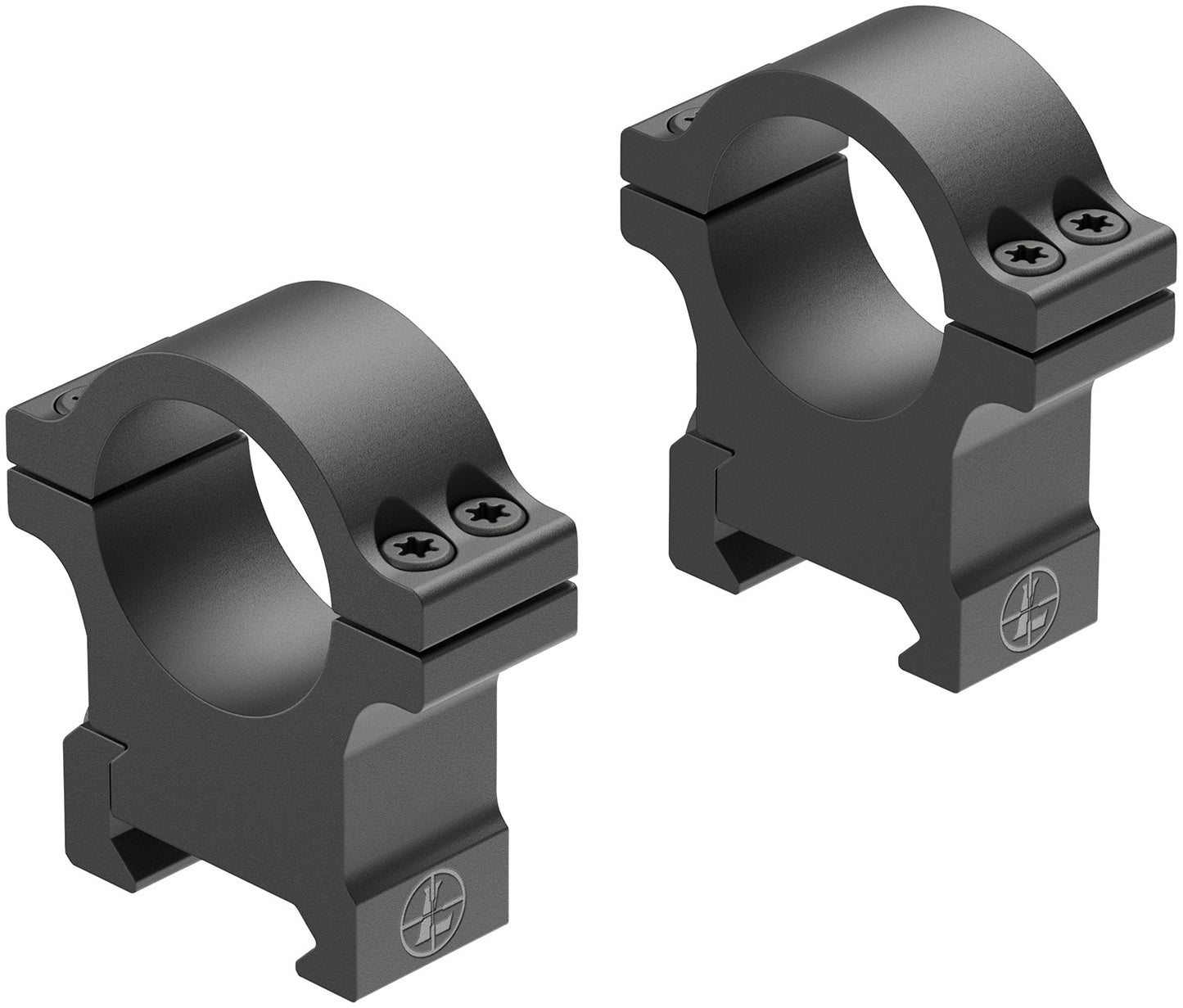 Leupold 180946 Open Range Cross-Slot Matte Black 30mm Low