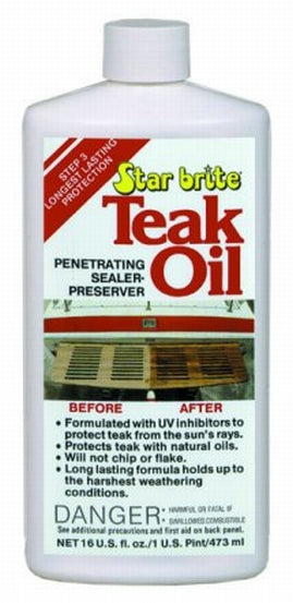 Star Brite 81616 Teak Oil 16oz