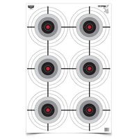 Birchwood Casey BC-37038 Eze-Scorer 23" X 35" Multiple Bull's-Eye Paper