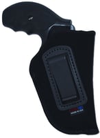 GrovTec US Inc GTHL14116R Inside The Pants IWB Size 16 Black Suede Belt Clip Fits Large Semi-Auto 3-4" Barrel Right Hand