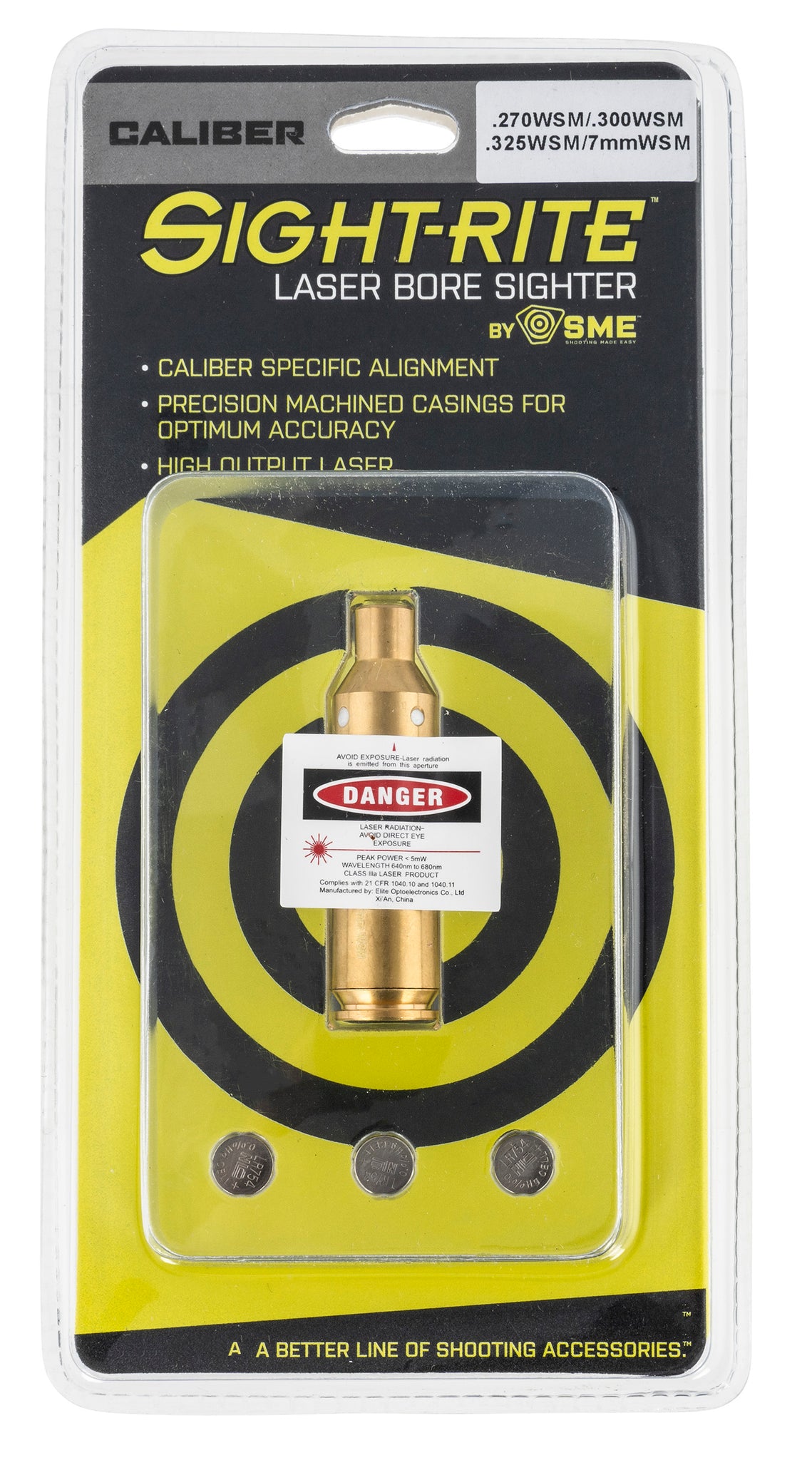 SME XSIBL20GA SightRite Laser Bore Sighting System 20 Gauge Brass Cas AmericanBlastSystems