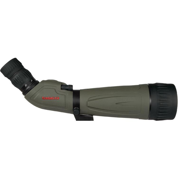 Tasco TS20608045 Spotting Scope 20-60x80 Gray FC, Tripod, Soft Case