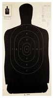 Champion Targets 40727 Law Enforcement Silhouette B-27 Hanging Paper Target Black/White 100 Per Pack