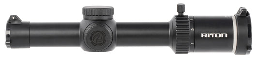 Riton Optics 3T18ASI 3 Tactix Black Anodized 1-8x 24mm 30mm Tube Illuminated OT Reticle