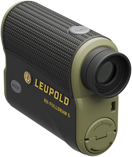 Leupold 182444 RX FullDraw 5 Black/Green 6x 22mm 1200 Yds Max Distance OLED Display