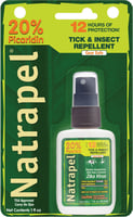 Natrapel 00066850 Picaridin Insect Repellent 1oz Spray Repels Ticks & Biting Insects Effective Up To 12 Hrs