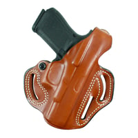 DeSantis Gunhide 001TA0TZ0 Thumb Break Scabbard OWB Tan Leather Belt Slide Fits Springfield Hellcat RDP Right Hand