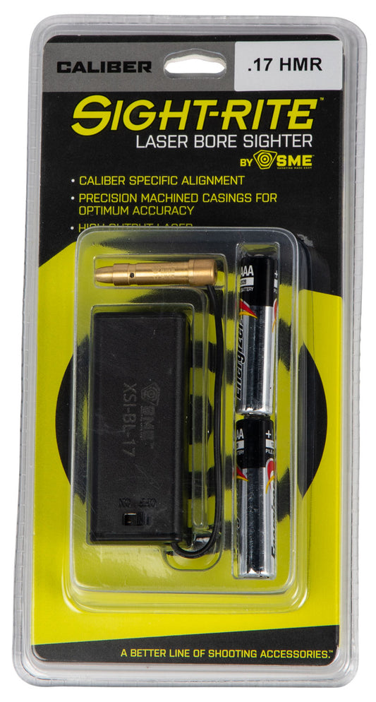 SME XSIBL17 Sight-Rite Laser Bore Sighting System 17 HMR Brass