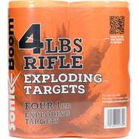 Sonic Boom SBT014P 1lb Exploding Target- 4 Pack