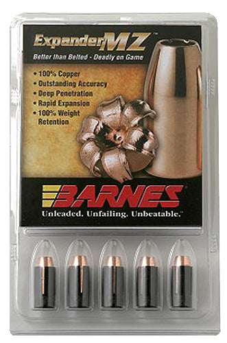 Barnes Bullets 30569 Expander MZ Muzzleloader 50 Cal Expander MZ Hollow Point 300 Gr 15rd Box