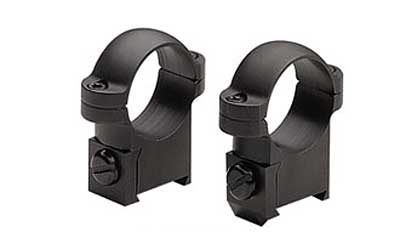 BURRIS MED 1" RINGS CZ527 SA BLK