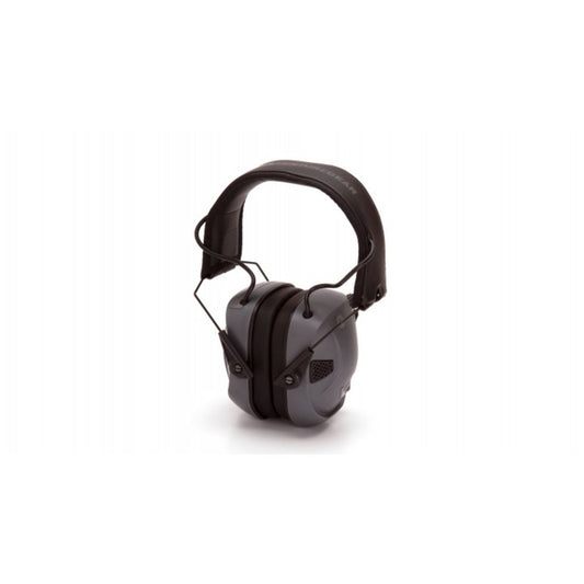 PYM VG AMPBT ELECT EARMUFF GRY